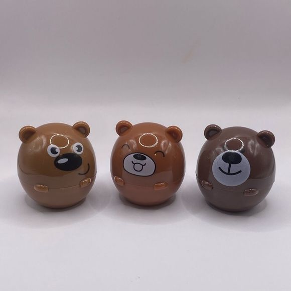 Kawaii Bear Lip Balm Roll on- 3 pack! - Picture 2 of 3
